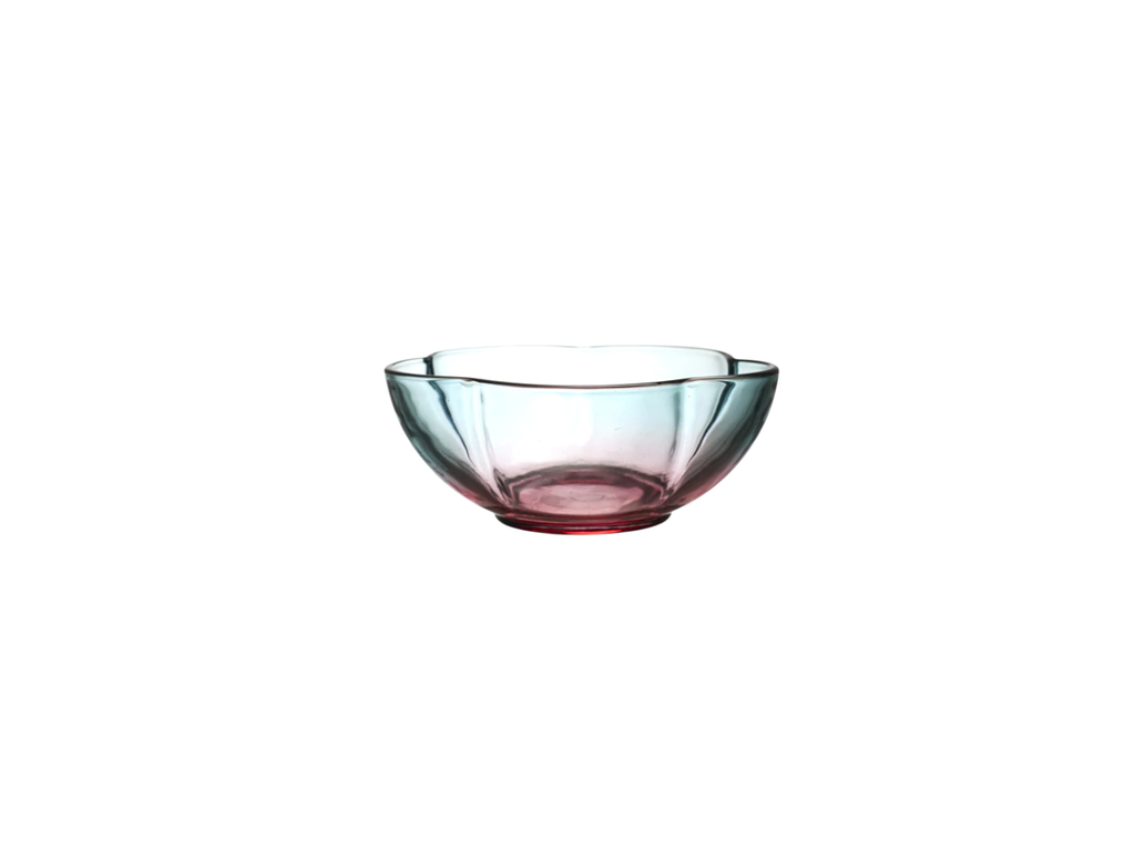 Gradient Coloured Glass Cup Bowl | 12CM