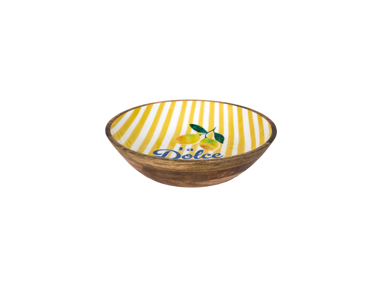Mango Wood Salad Bowl