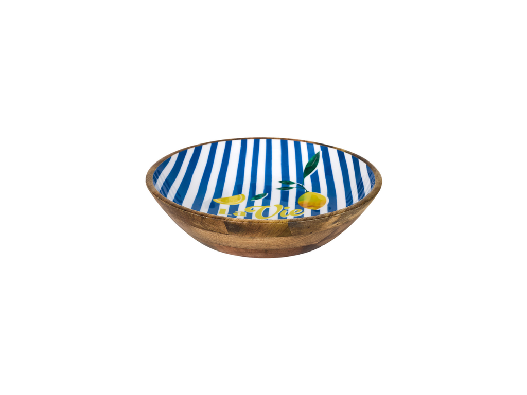 Mango Wood Salad Bowl