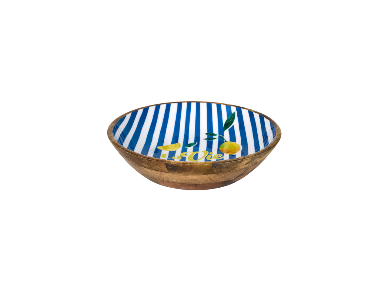 Mango Wood Salad Bowl