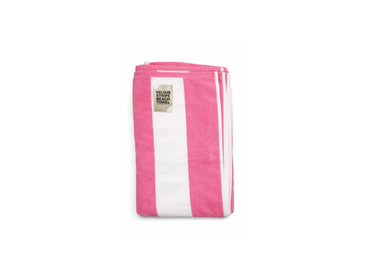 Velour Stripe Beach Towel | 85 X 175CM