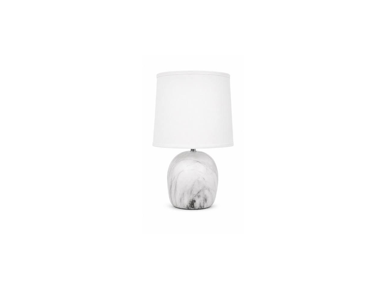 Marble Ceramic Table Lamp | 16.5X11X24CM
