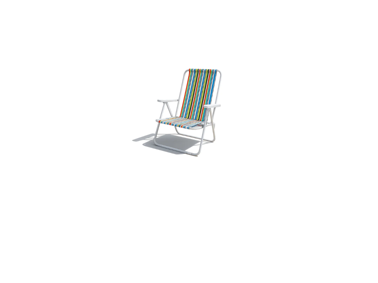 Fabric Folding Steel Chair