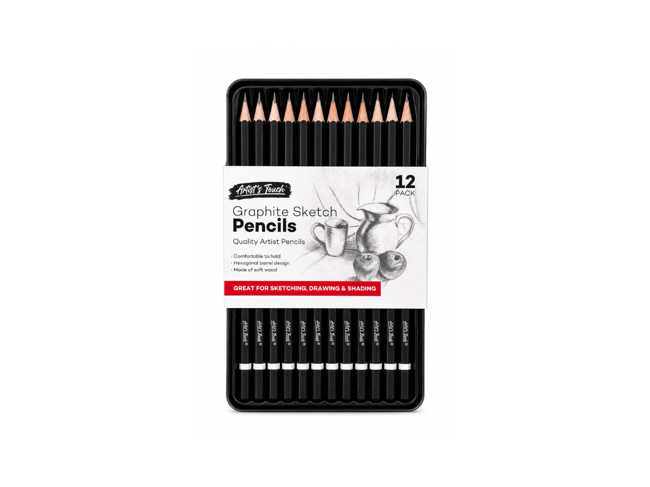Graphite Sketch Pencils | Set of 12