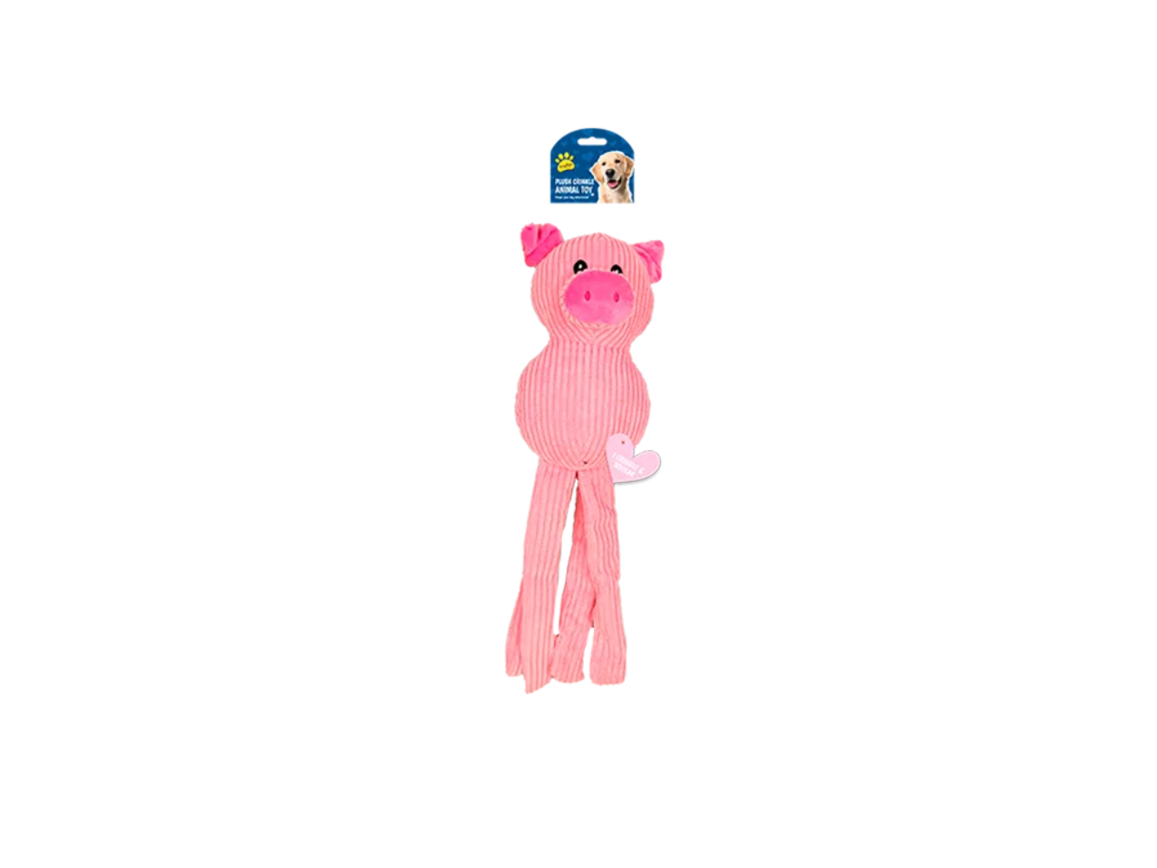 Plush Crinkley Animal Dog Toy Plush Crinkley Animal Dog Toy
