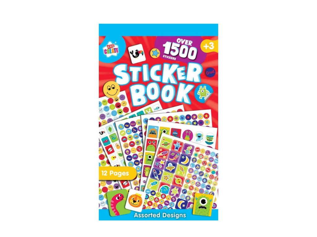 Sticker Book | 1,500 Pcs