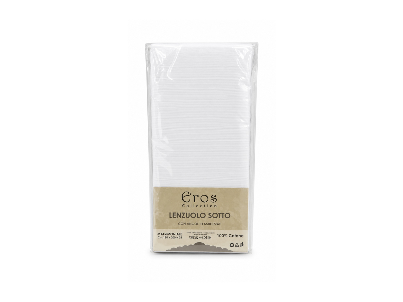 Eros Fitted Bed Sheet | 180X200+25