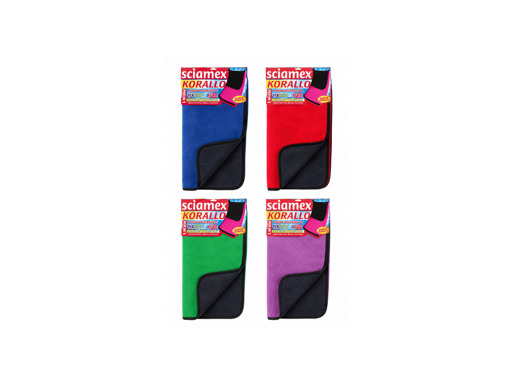 Sciamex Microfiber BiColour Cloth | 40X40CM