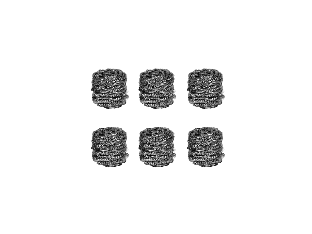 Dr Shine Stainless Steel Scourers | 6Pcs