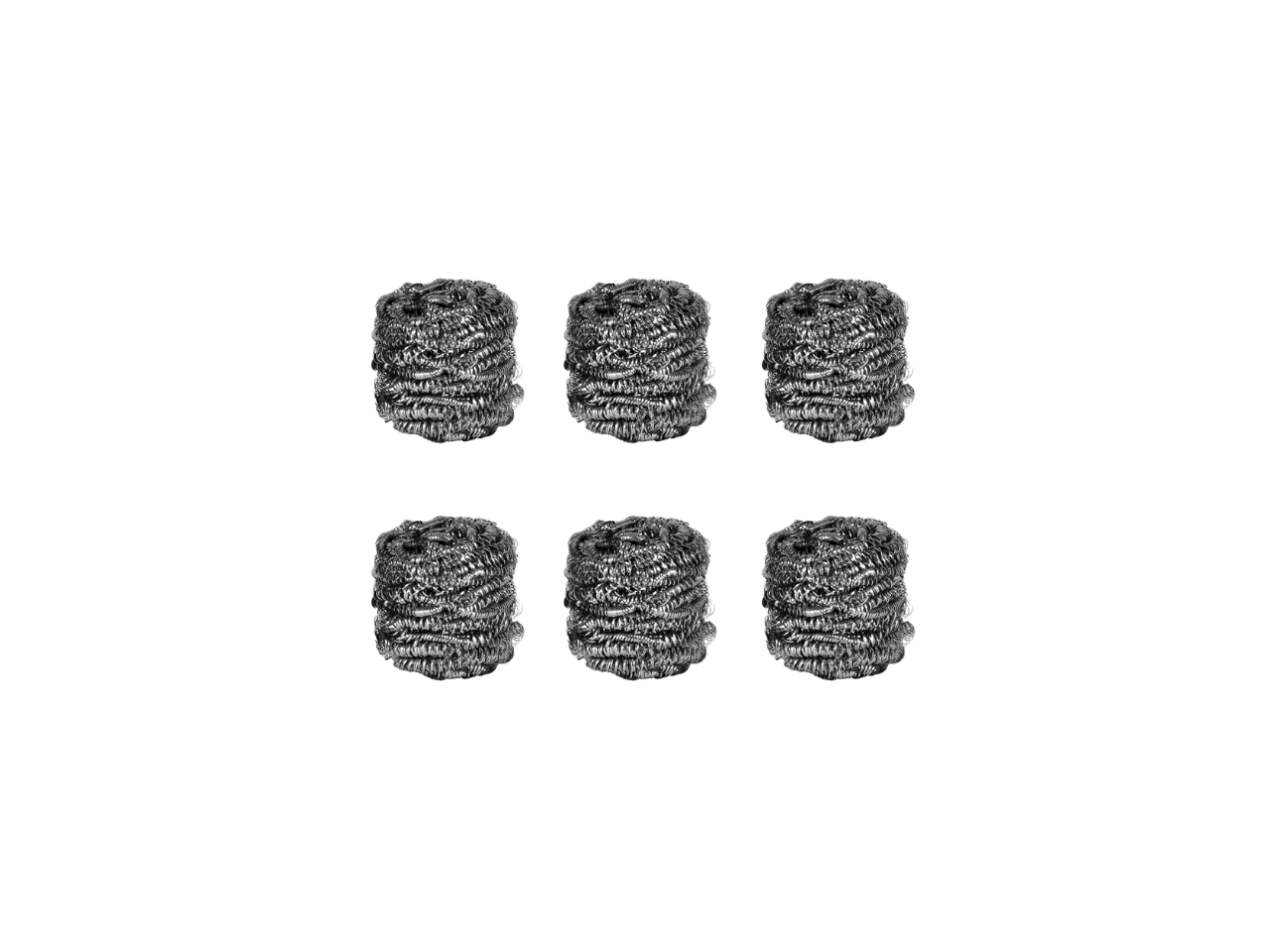 Dr Shine Stainless Steel Scourers | 6Pcs