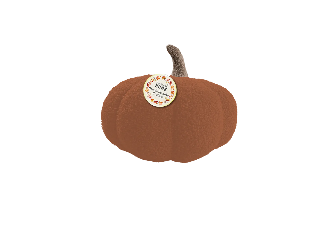 Autumnal Boucle Pumpkin Cushion | 28CM