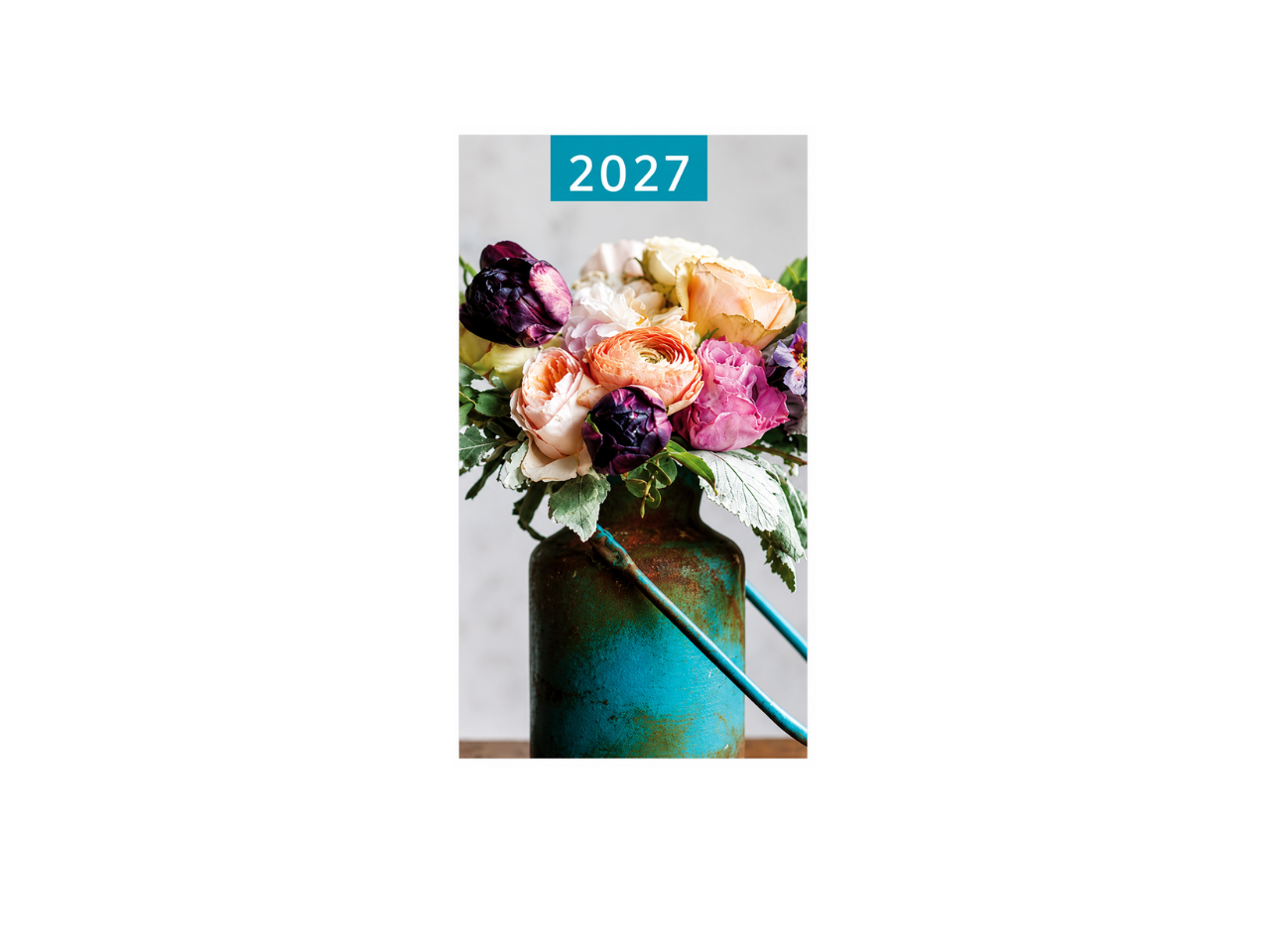 Floral Collection Week to View Slim Diary | 2027