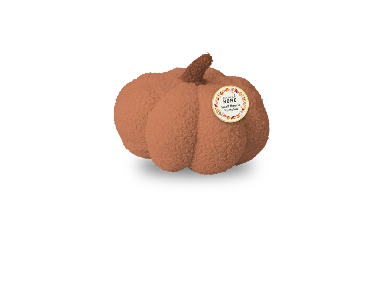 Small Boucle Pumpkin Cushion | 20CM