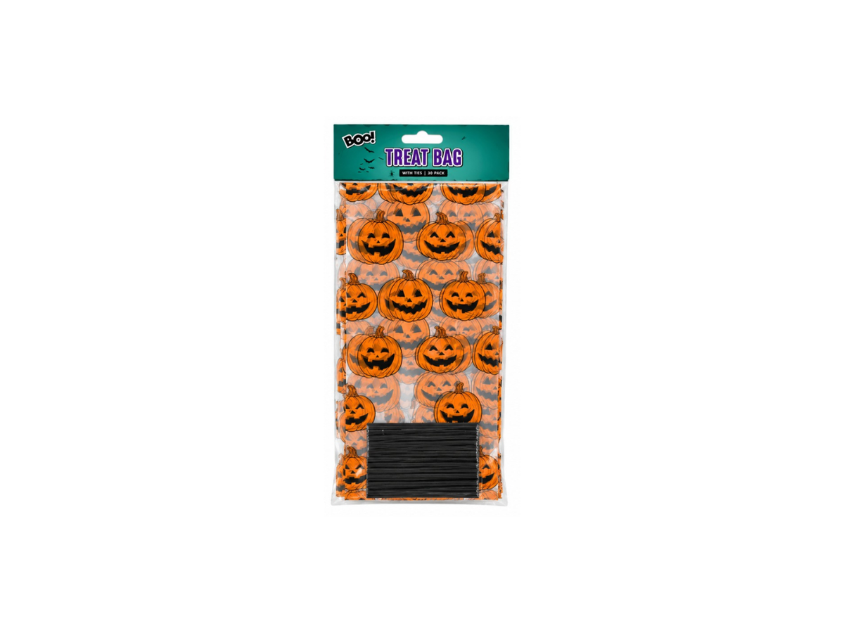 Halloween Treat Bags With Ties | Pack of 20
