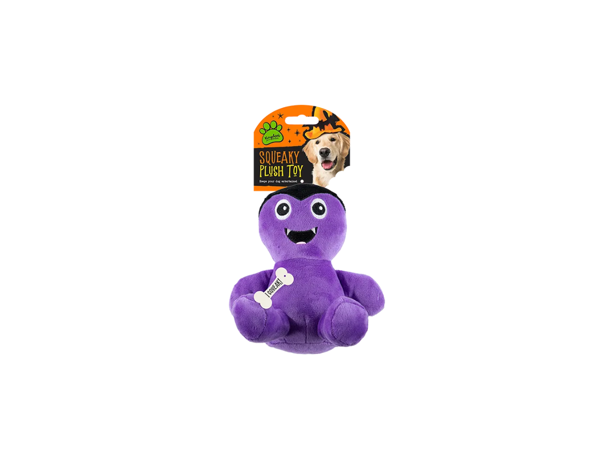 Halloween Plush Character Squeaky Dog Toy
