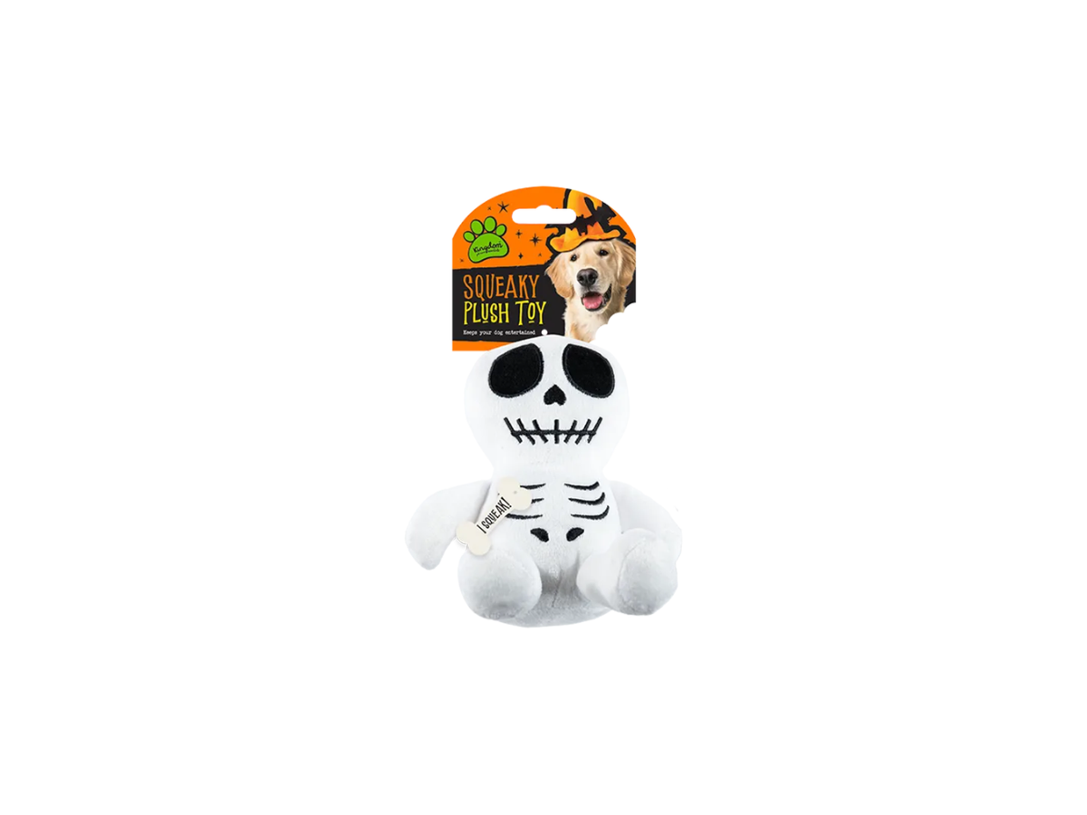 Halloween Plush Character Squeaky Dog Toy