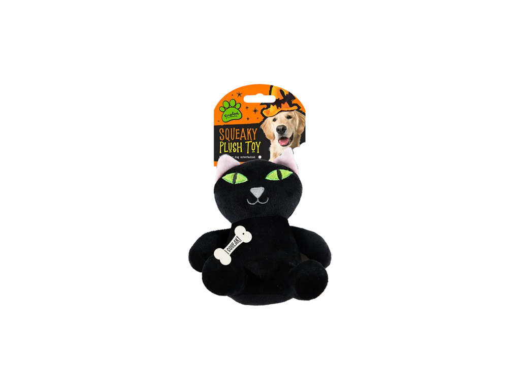 Halloween Plush Character Squeaky Dog Toy
