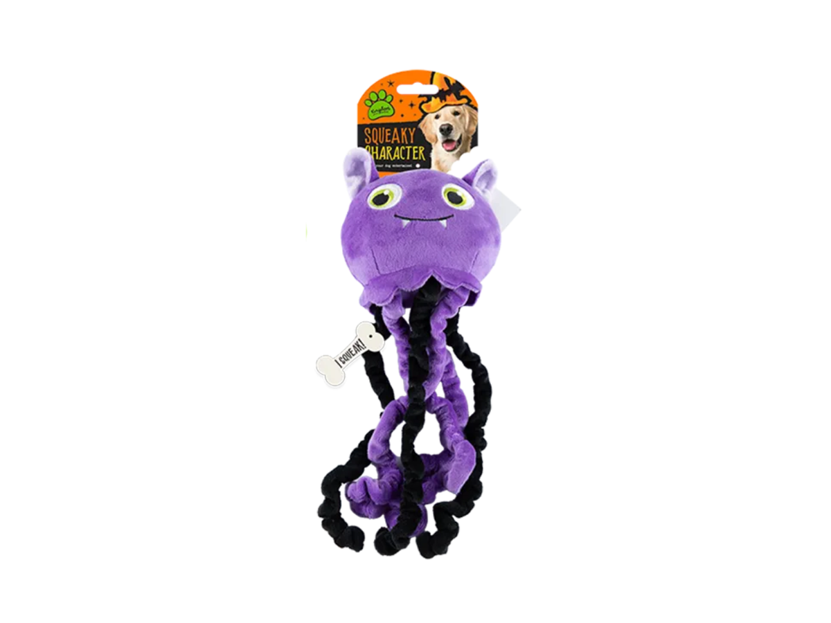 Halloween Long Leg Squeaky Character Dog Toy