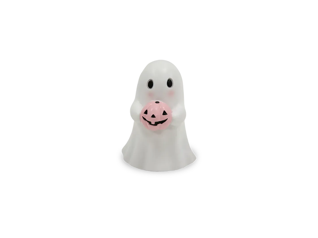 Pink Halloween  Ghost Ornament
