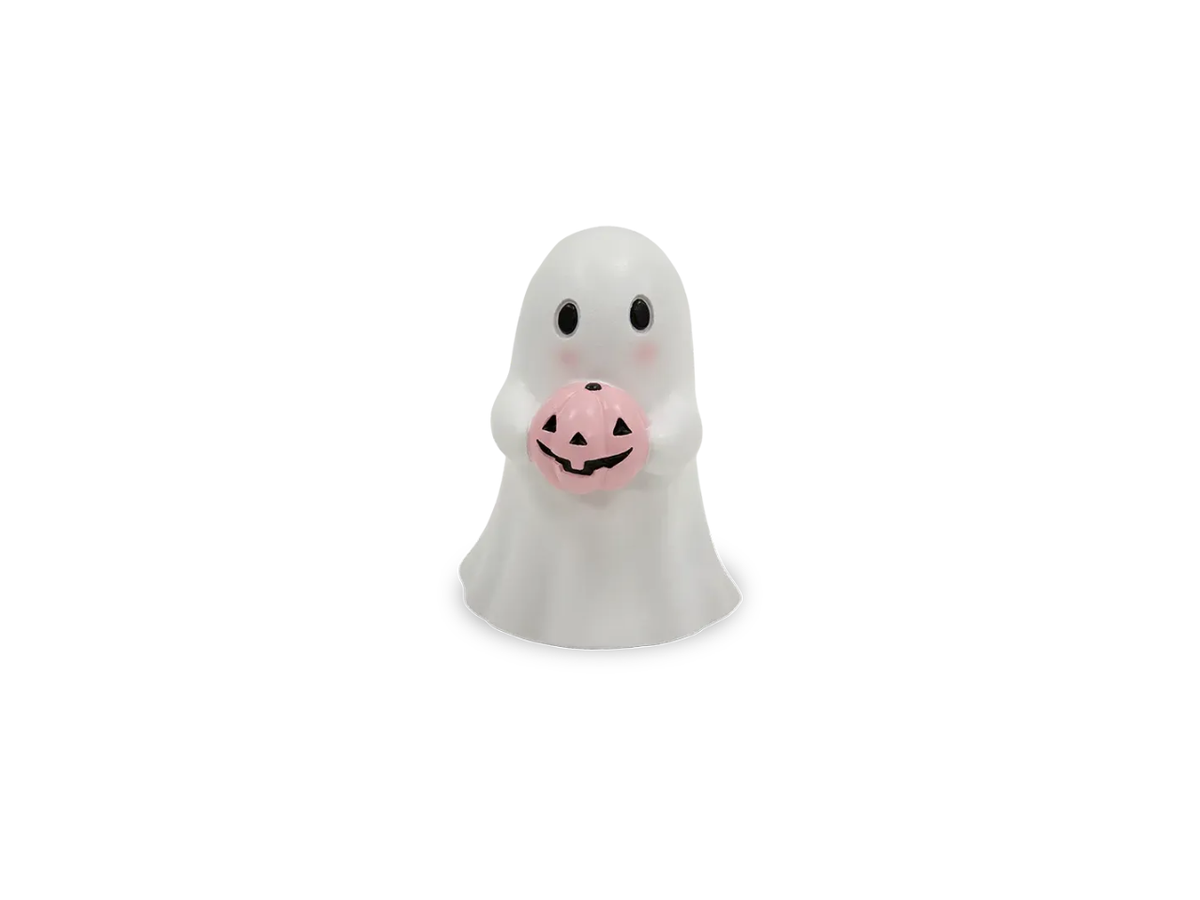Pink Halloween  Ghost Ornament