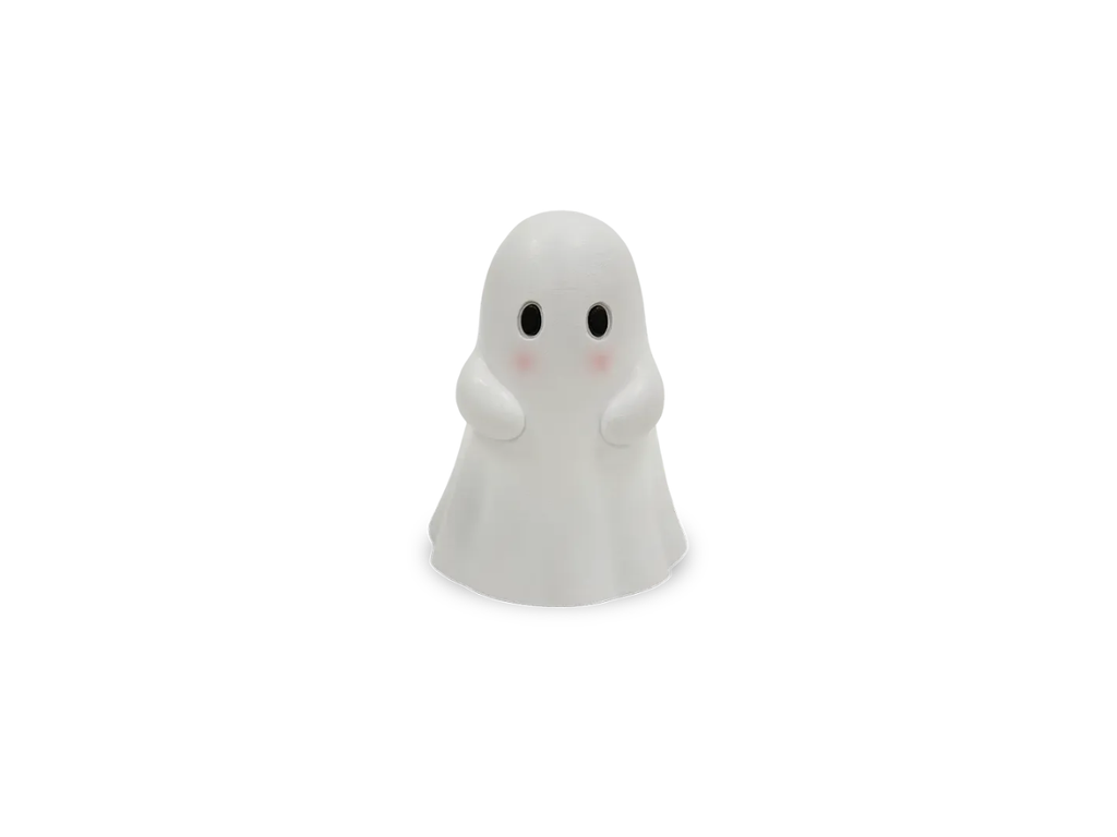 Pink Halloween  Ghost Ornament