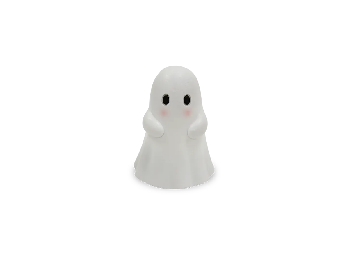 Pink Halloween  Ghost Ornament