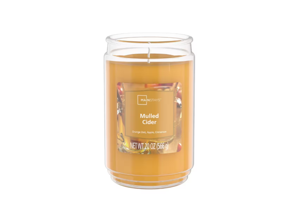 MainStays Scented Large Jar Candle  | 566G