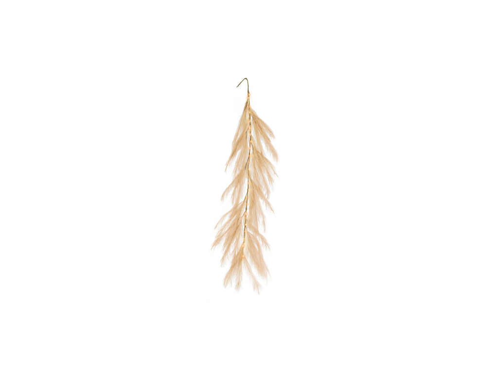 LED Faux Pampas Garland | 150cm