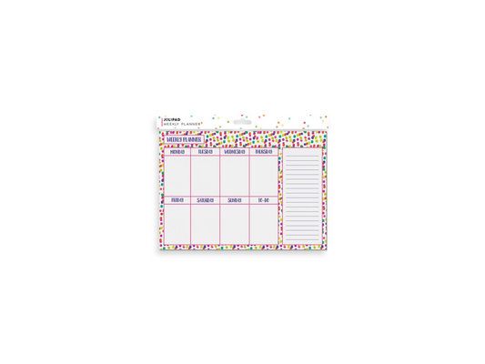 Mono Spots Desk Weekly Planner