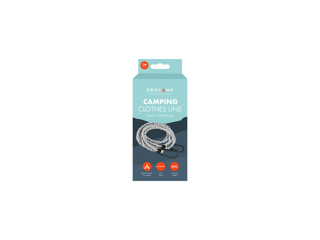 Camping Clothes Line 2M