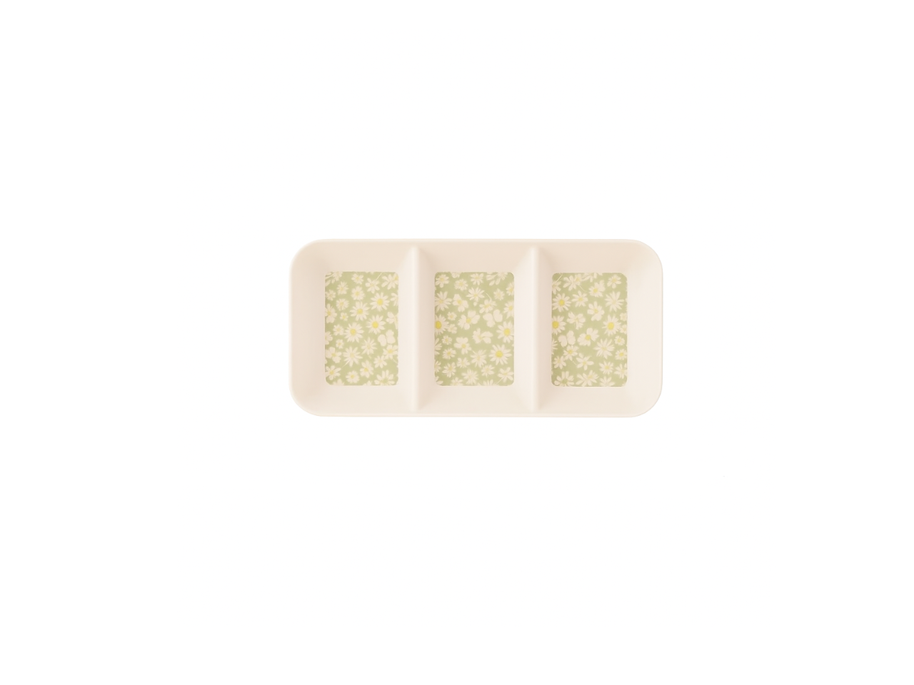 3 Section Snack Tray