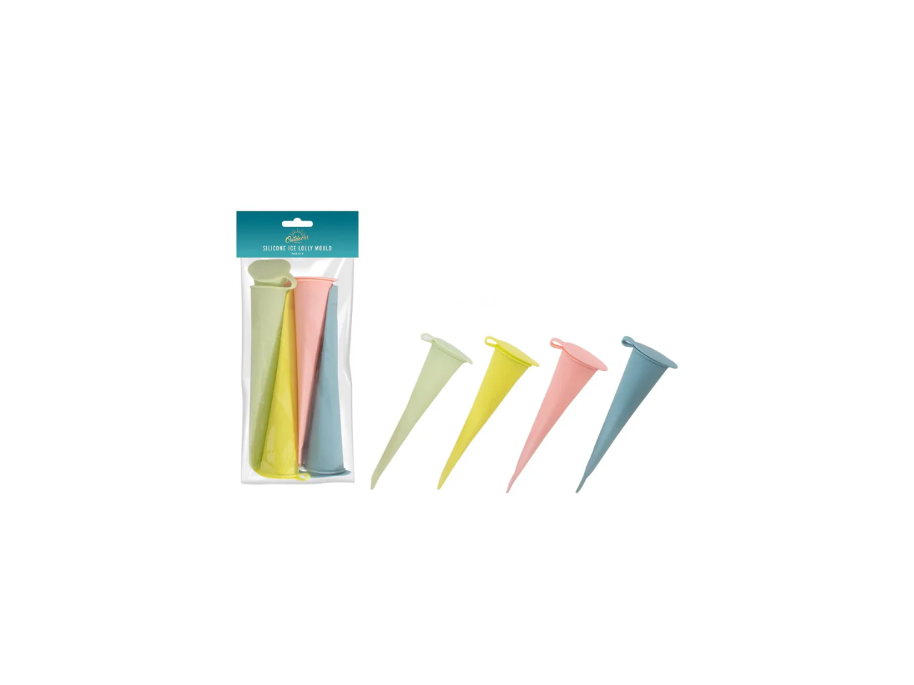 Ice Pop Mould | 4 Pcs Silicone