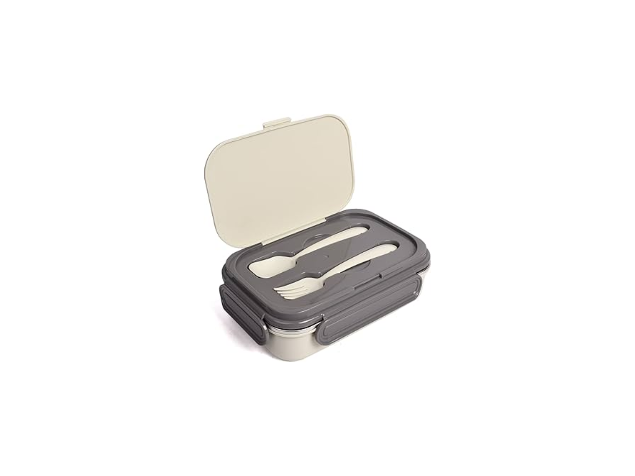 Lunch Box With Reusable Cutlery