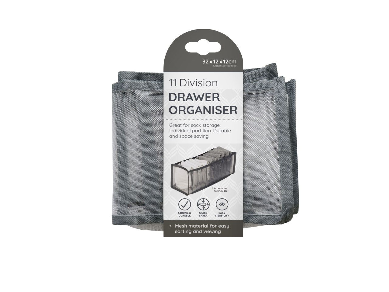 11-Division Drawer Organiser