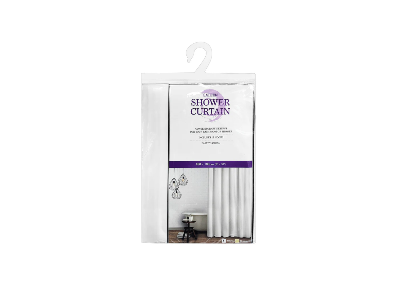 Shower Curtain  | 180 x 180cm