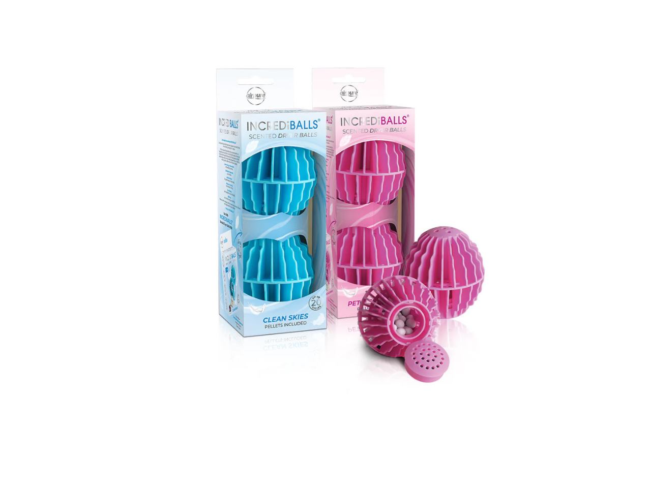 Airpure INCREDiBALLS 2pk Scented Dryer Balls