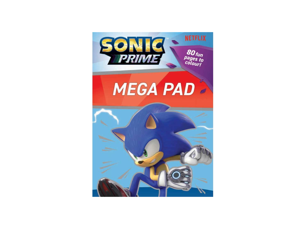 Sonic Prime Drawing Mega Pad