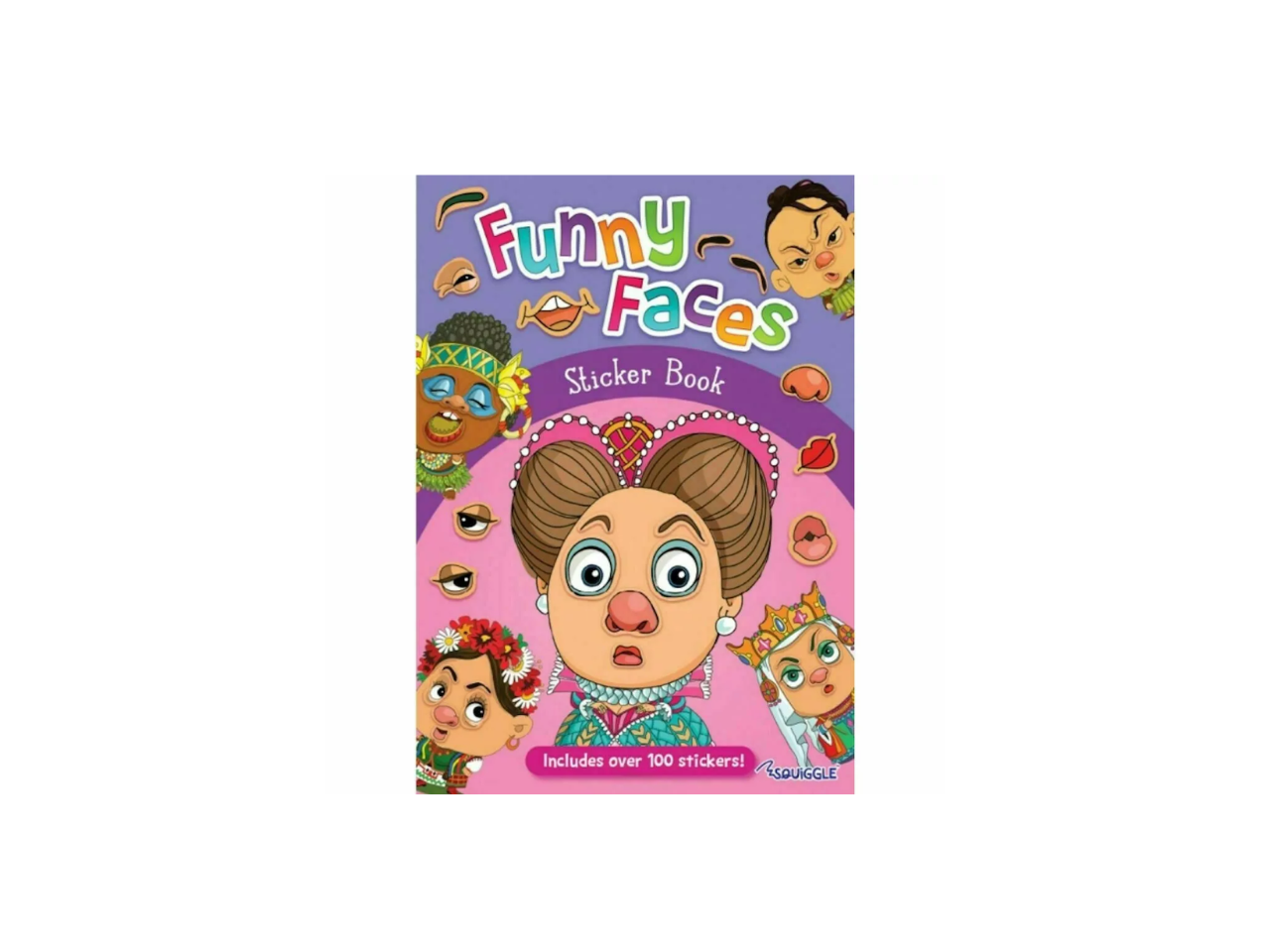 Funny Faces Sticker Book