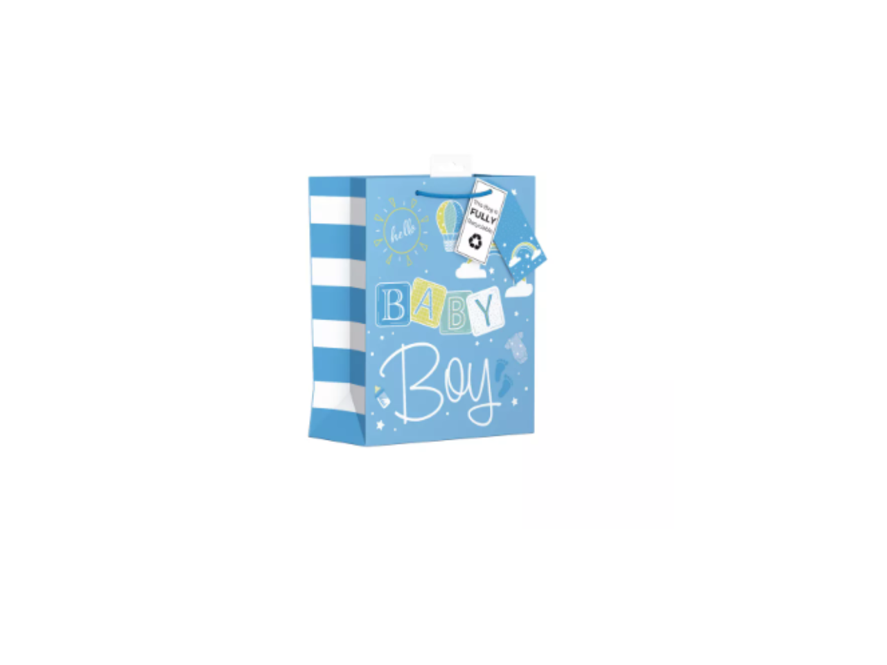 Hello Baby Boy  |  Gift Bag