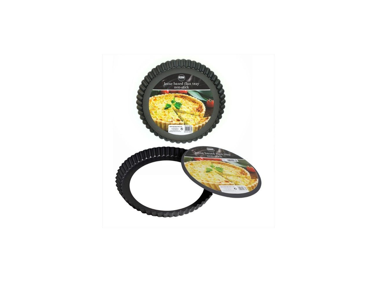 Non-stick Loose Base Flan Tin  | 23cm