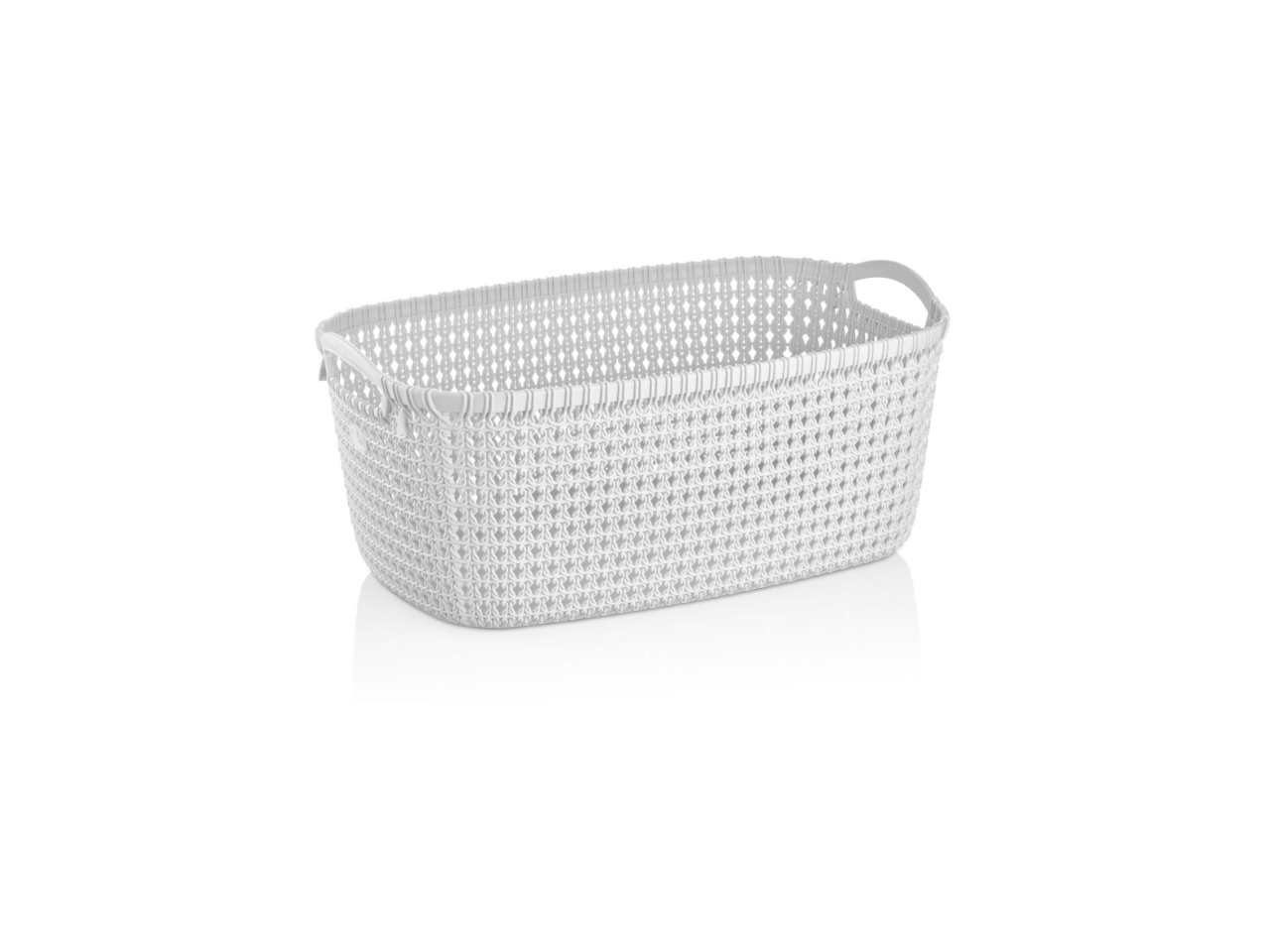 Knitted Design Laundry Basket