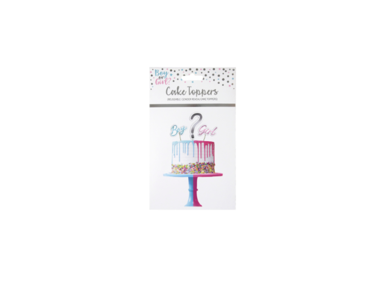 Boy OR Girl | Cake Topper