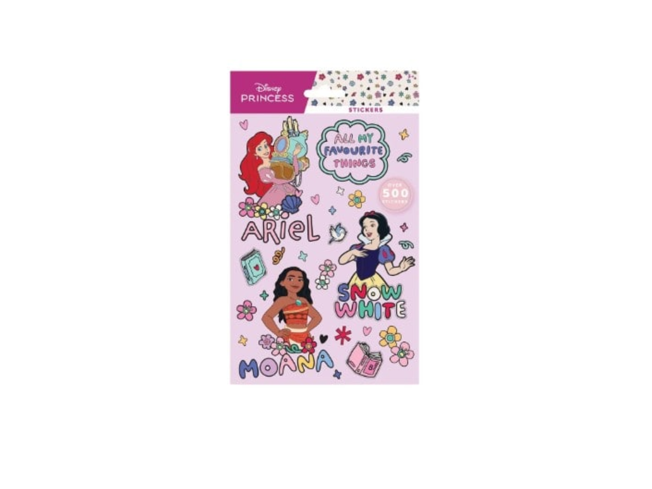 Disney Princess 500 Stickers Book