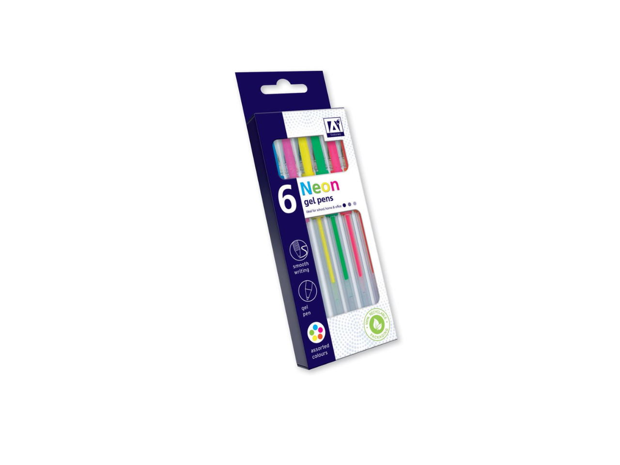 Neon Gel Pens | Pack of 5