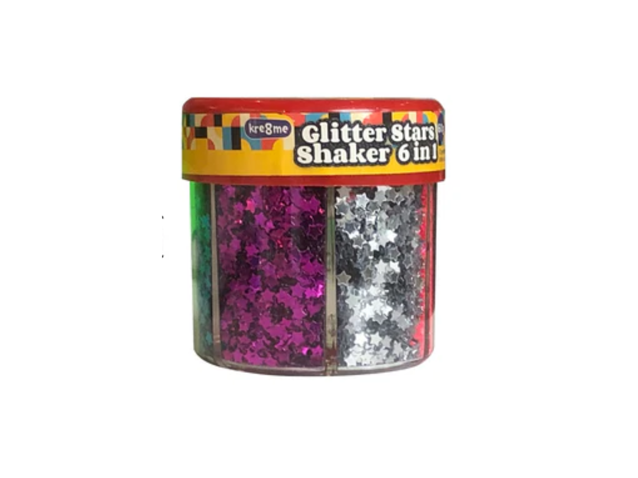 Glitter Stars Shaker | 6 in 1