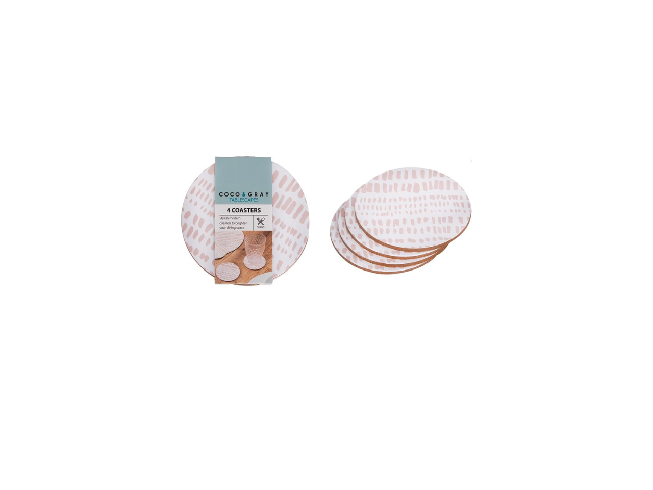 Round Coasters  | 4 Pcs