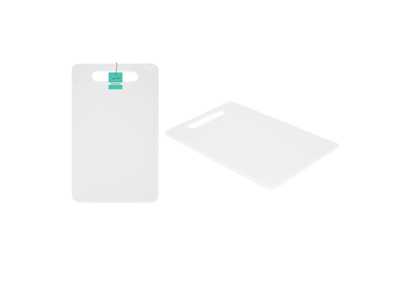 Large Plastic Chopping Board White