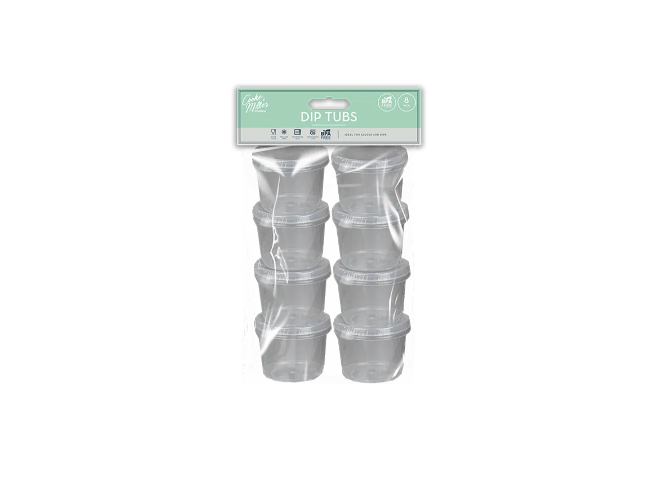 Dip Tubs |  8 Pcs