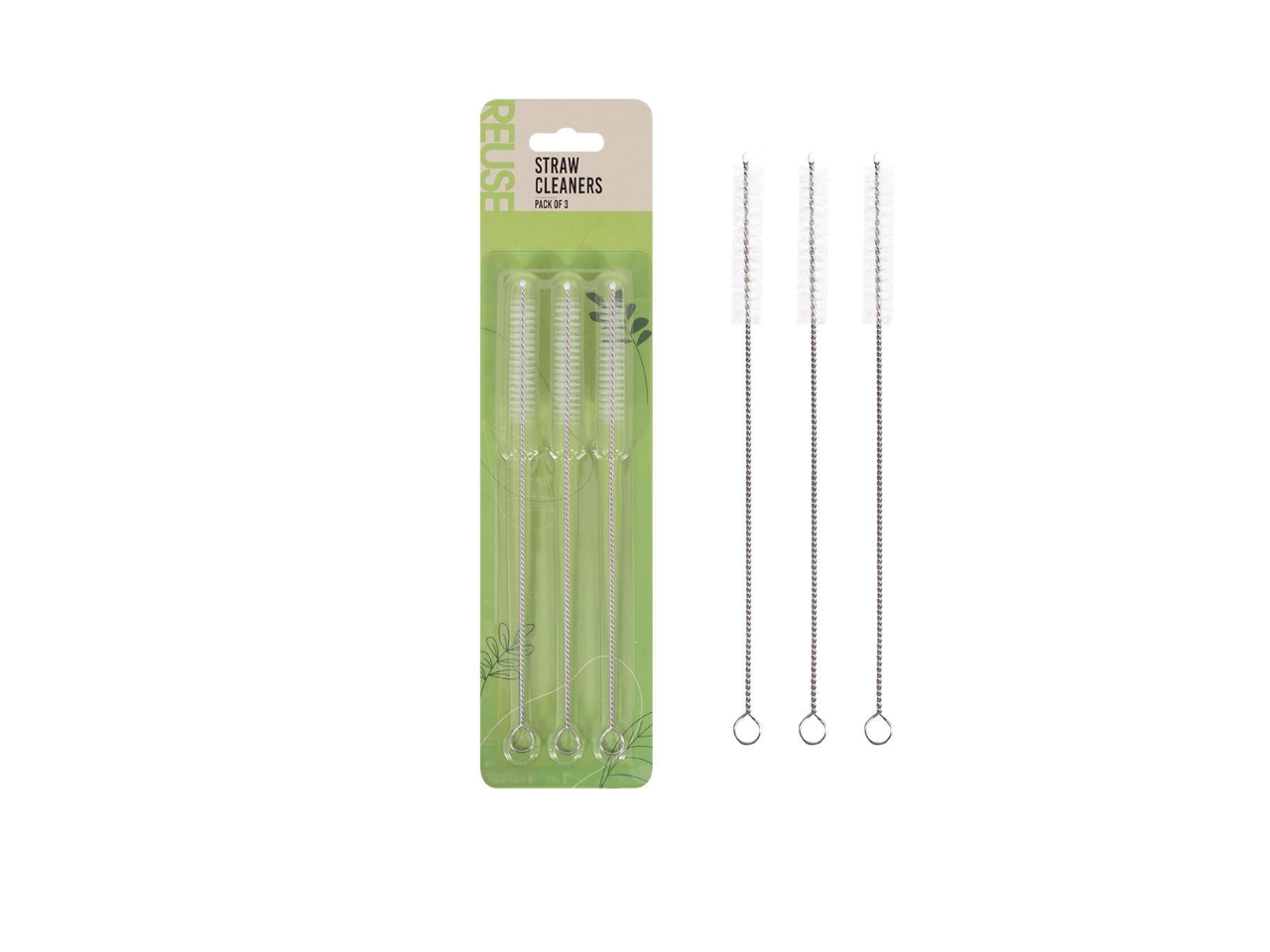 Reusable Straw Cleaner Brushes  | 3 Pack