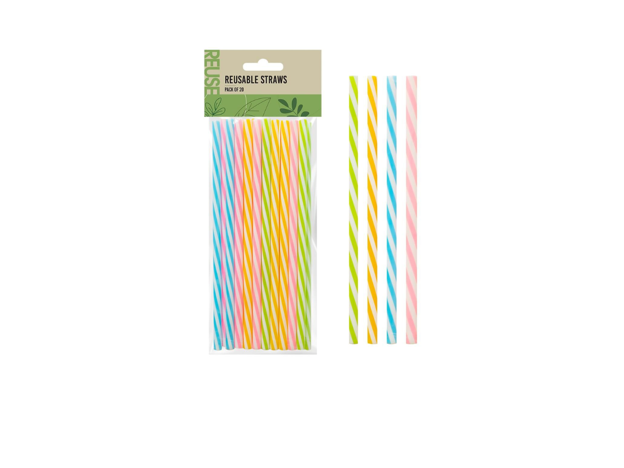 Reusable Straws  | 20 Pack